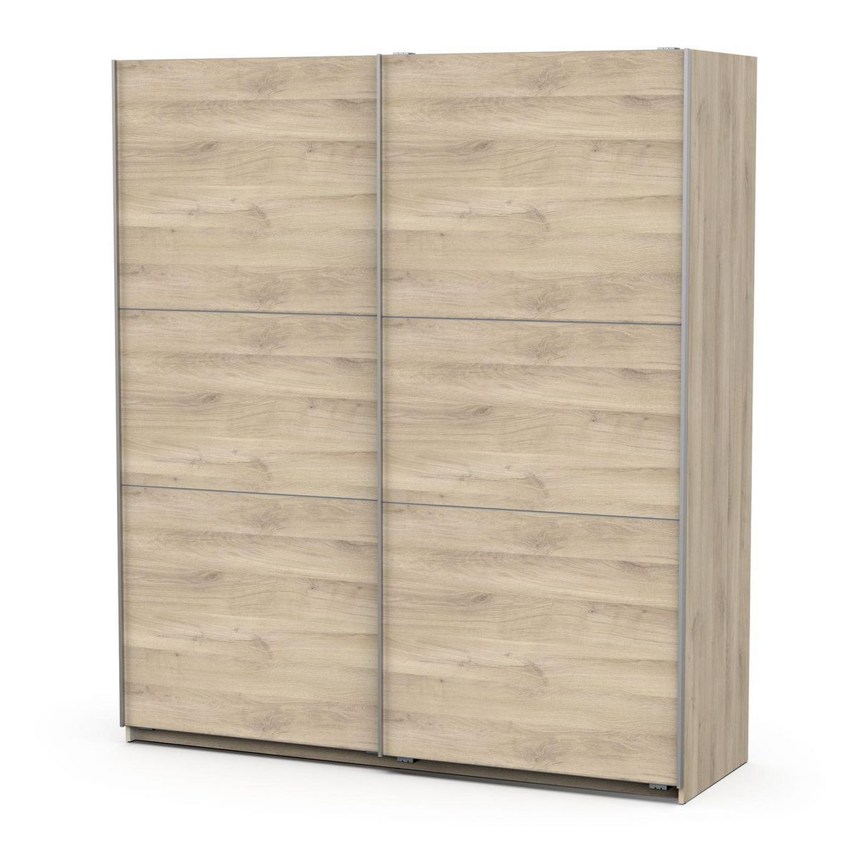 Armoire 2 portes coulissantes L180 cm THIBAULT