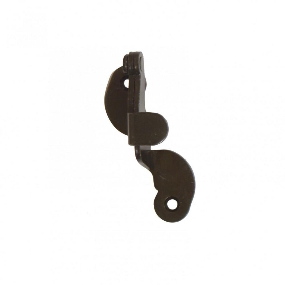 CENTRALE BRICO Support d'espagnolette acier prépeint, H.90 x L.50 x P.35 mm