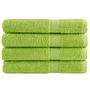 Voir la diapositive 1 : VIDAXL Serviettes de sauna de qualité supérieure SOLUND 4 pcs 600 g m²