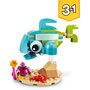 Voir la diapositive 6 : LEGO Creator 31128 - Le Dauphin et la Tortue