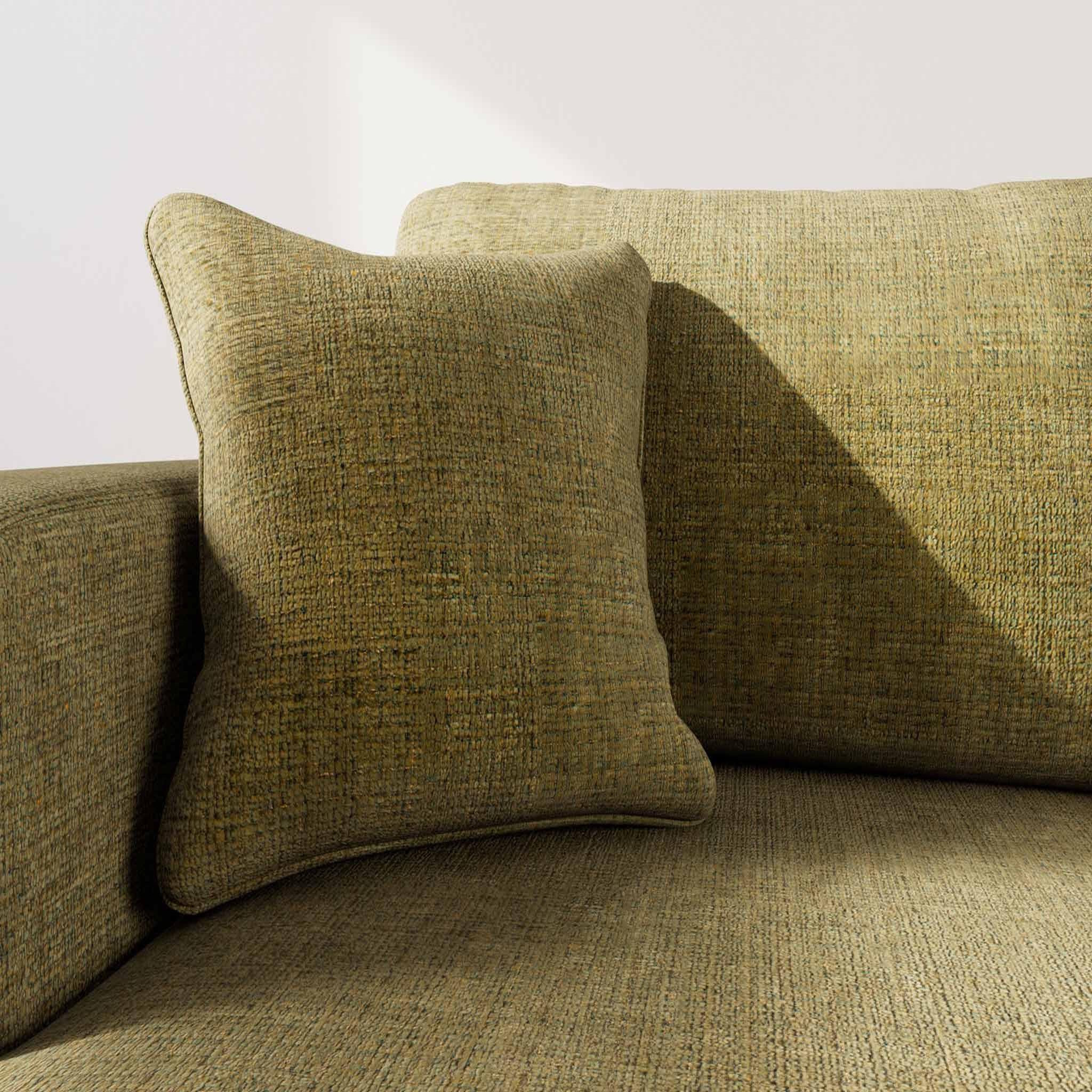 Voir la diapositive 4 : BEST MOBILIER Miro - canapé d'angle gauche 4 places convertible avec coffre en velours texturé