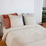 Voir la diapositive 2 : Home collection Parure housse de couette microfibre et velour