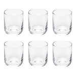 SECRET DE GOURMET Lot de 6 Verrines en Verre  Ahra  10cl Transparent