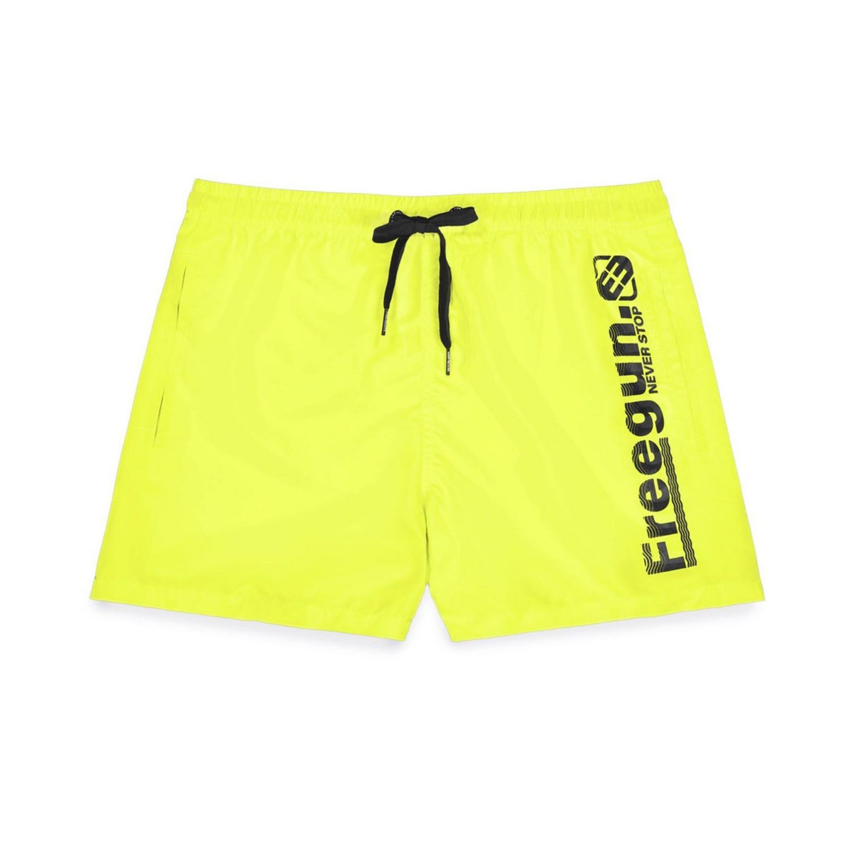FREEGUN Boardshort court garçon avec ceinture demi-élastiquée
