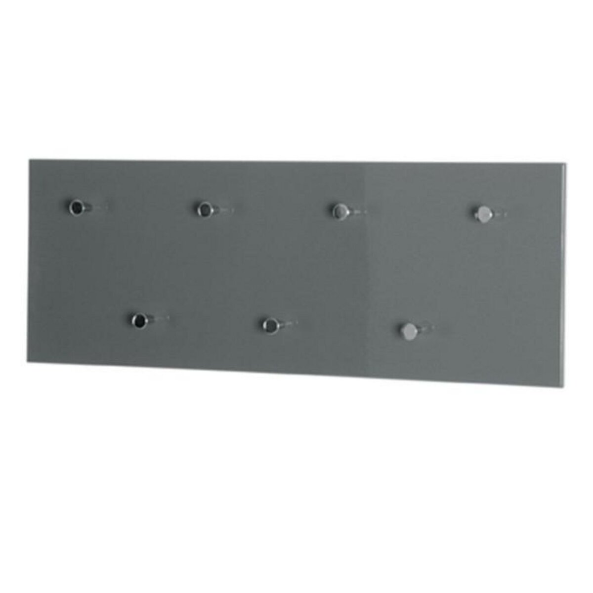 Paris Prix Patère Murale 7 Crochets  Vestes  80cm Gris