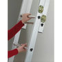 Voir la diapositive 3 : HAILO Echelle escamotable Alu 3x4 échelons - 3m