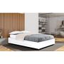 Voir la diapositive 5 : Lit coffre PU avec sommier relevable 140x190 cm OSCAR