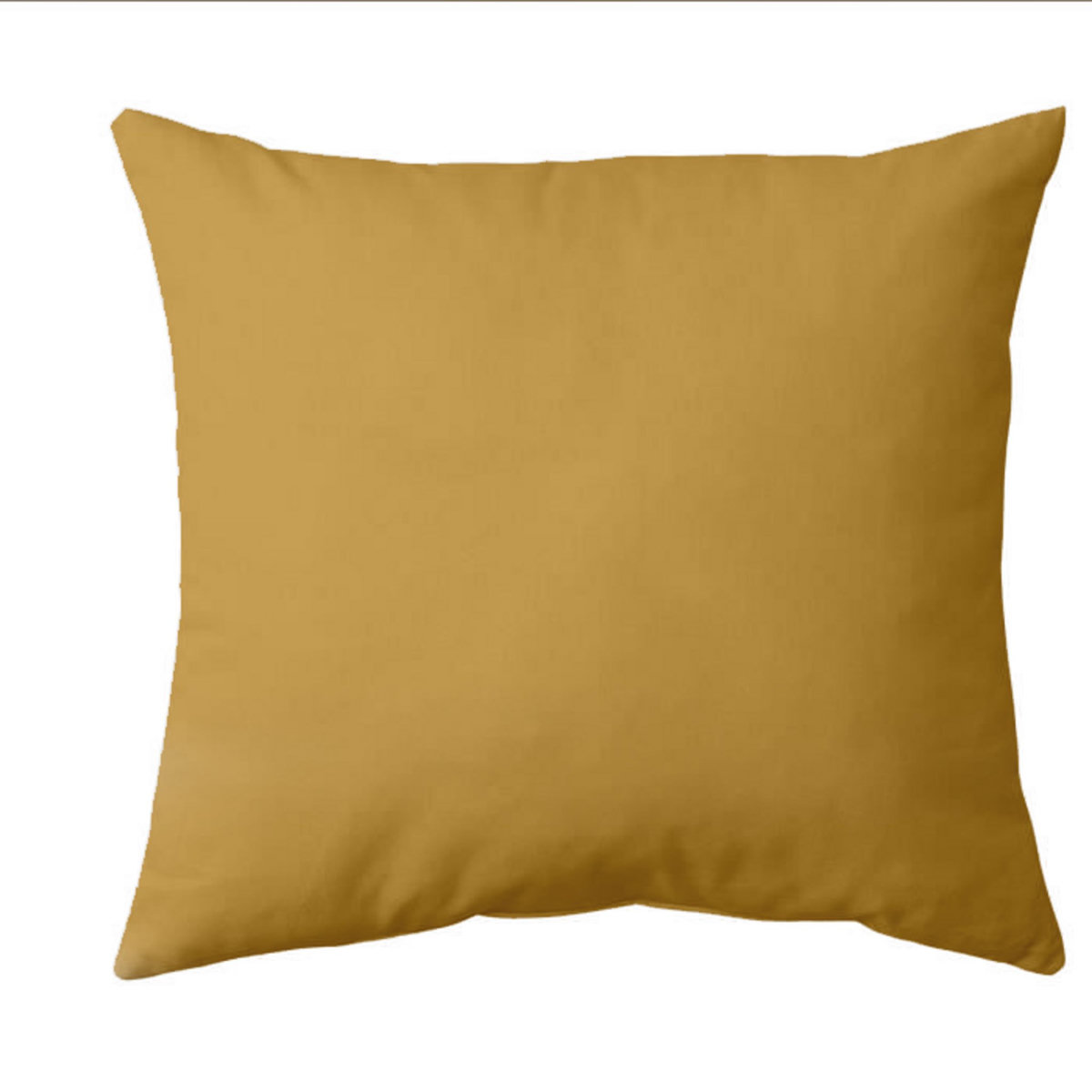 Taie d'oreiller uni en microfibre 