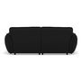 Voir la diapositive 4 : LISA DESIGN Thais - canapé droit 4 places avec double méridienne assise profonde en tissu texturé