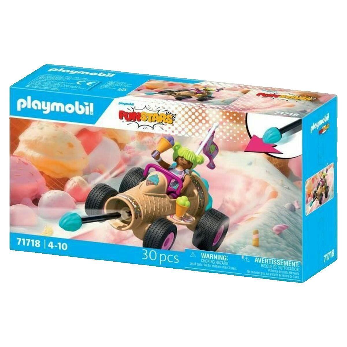 PLAYMOBIL Jeu Playmobil Kiosque à Glaces multicolore