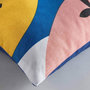 Voir la diapositive 3 : Paris Prix Coussin Déco  Papaye  45x45cm Multicolore