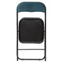 Voir la diapositive 2 : TOILINUX Lot de 6 Chaises pliantes effet velours