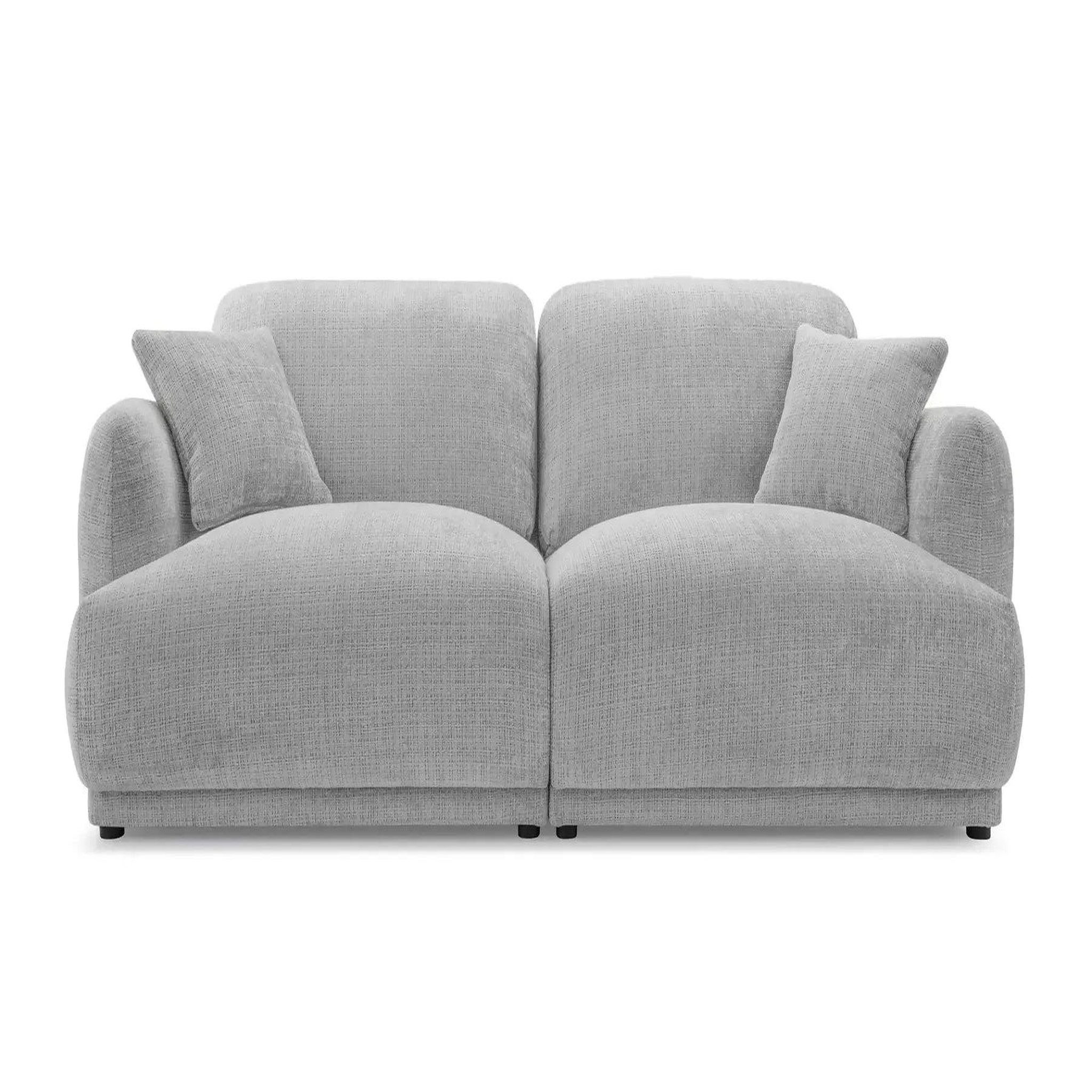 Voir la diapositive 1 : CASANOVA PARIS Rosalie - canapé droit tissu chenille 2 places