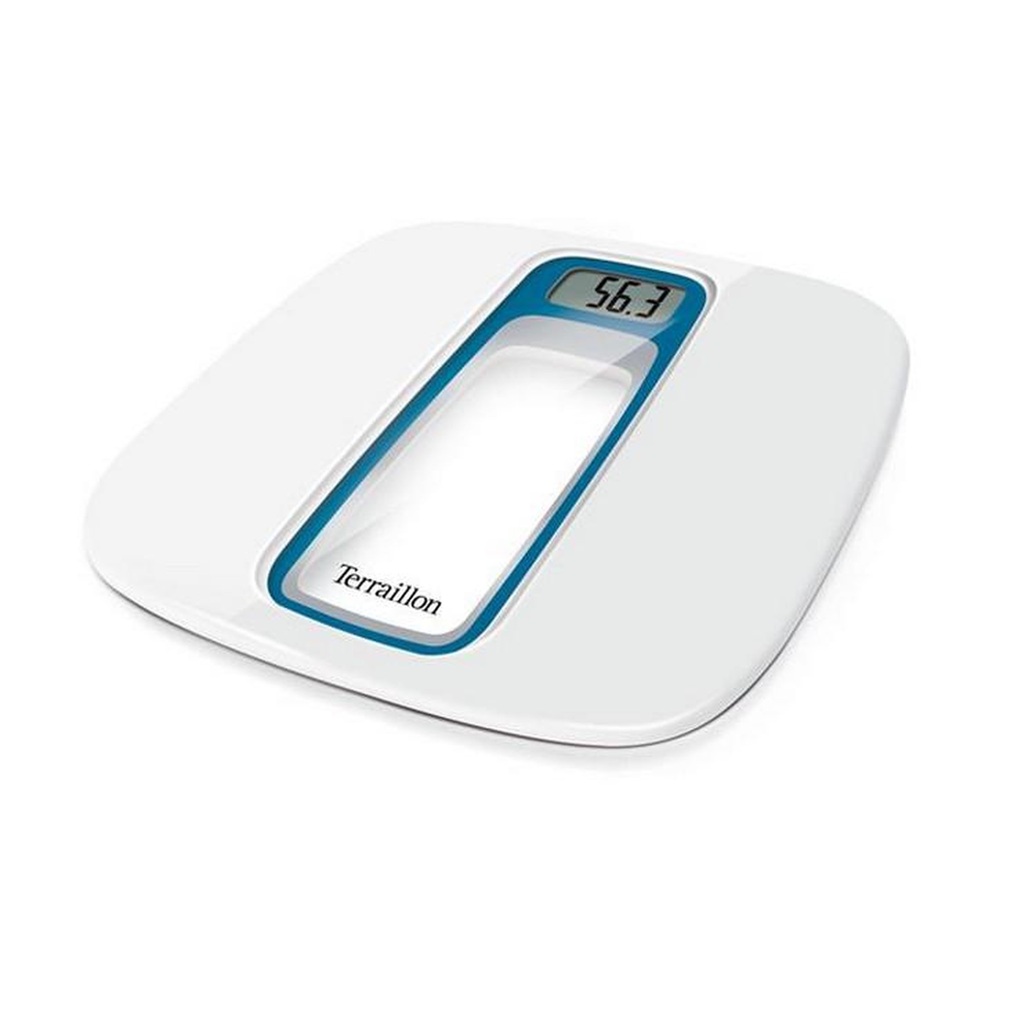 Terraillon Pèse-personne électronique 160kg/100g blanc bleu - bea74011bs