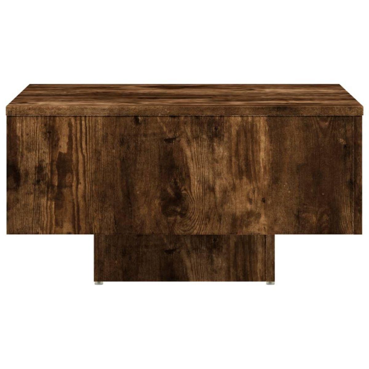 VIDAXL Table basse Chene fume 60x60x31,5 cm Bois d'ingenierie