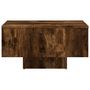 Voir la diapositive 5 : VIDAXL Table basse Chene fume 60x60x31,5 cm Bois d'ingenierie