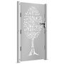Voir la diapositive 3 : VIDAXL Portail de jardin 105x205 cm acier corten conception de l'arbre
