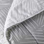 Voir la diapositive 2 : Today Couette imprimée 220x240 cm Today 1.5 traits gris