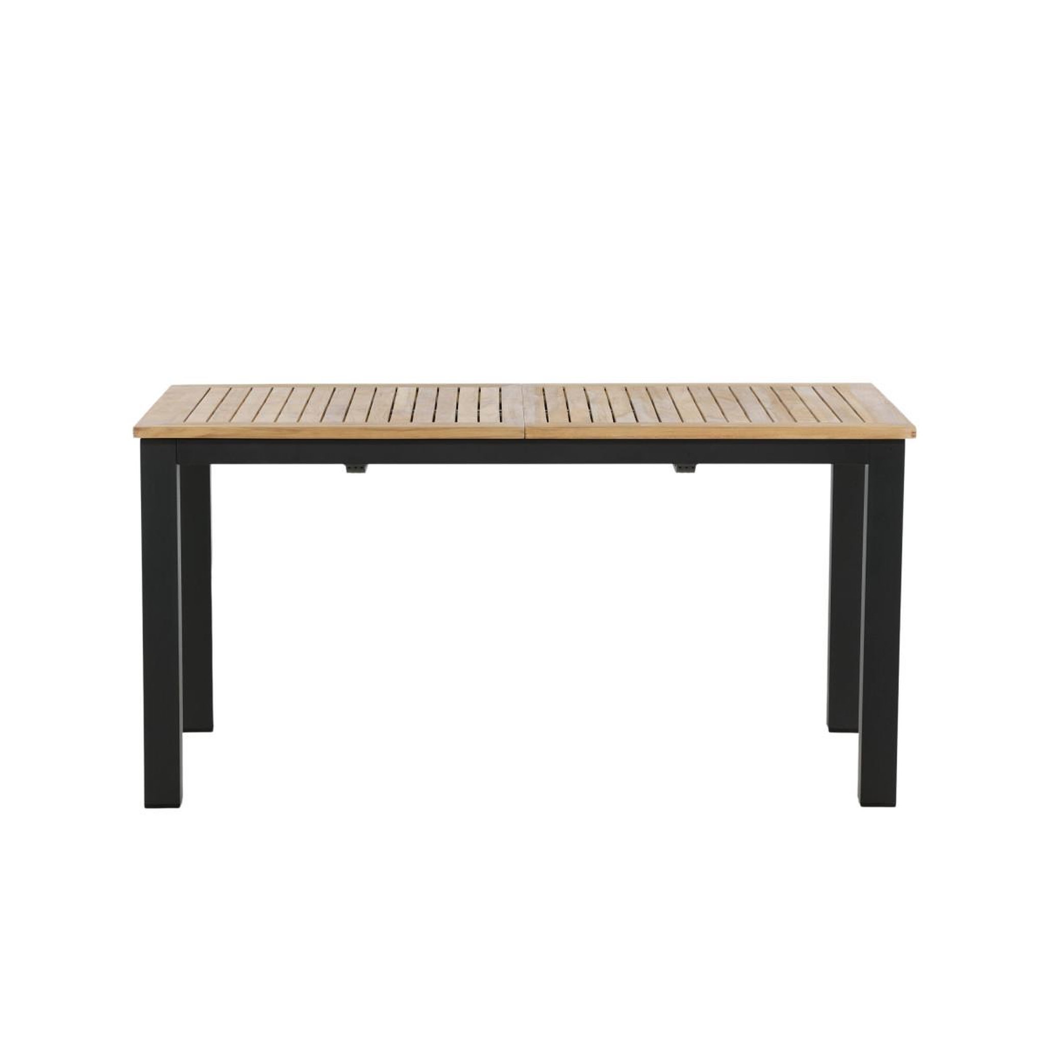 Voir la diapositive 3 : Paris Prix Table de Jardin Extensible  Panama  152-210cm Naturel & Noir