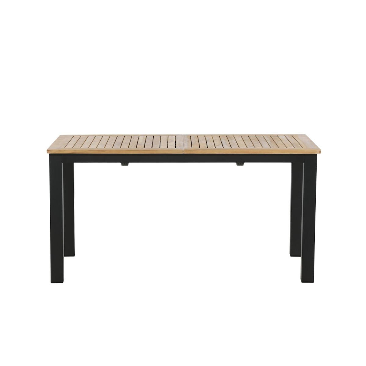 Paris Prix Table de Jardin Extensible  Panama  152-210cm Naturel & Noir