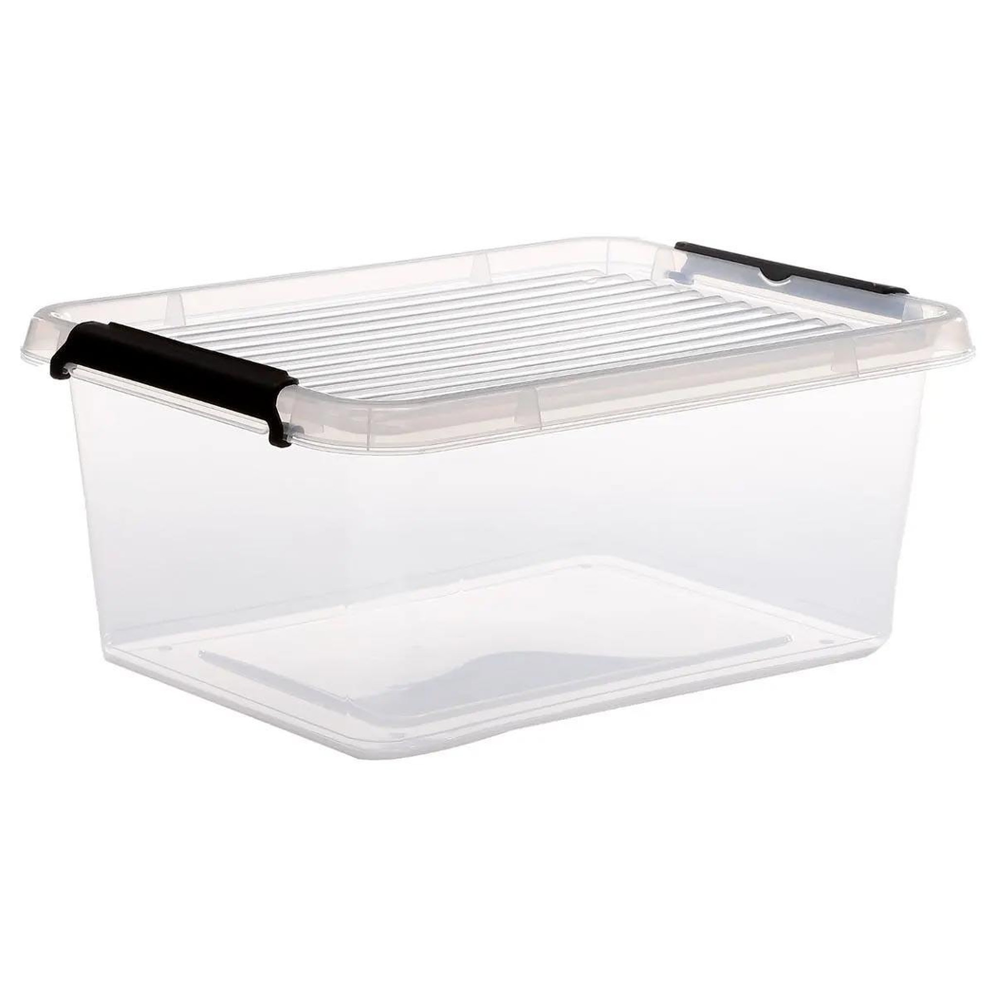 FIVE Boîte de rangement  clip  12,5l transparent