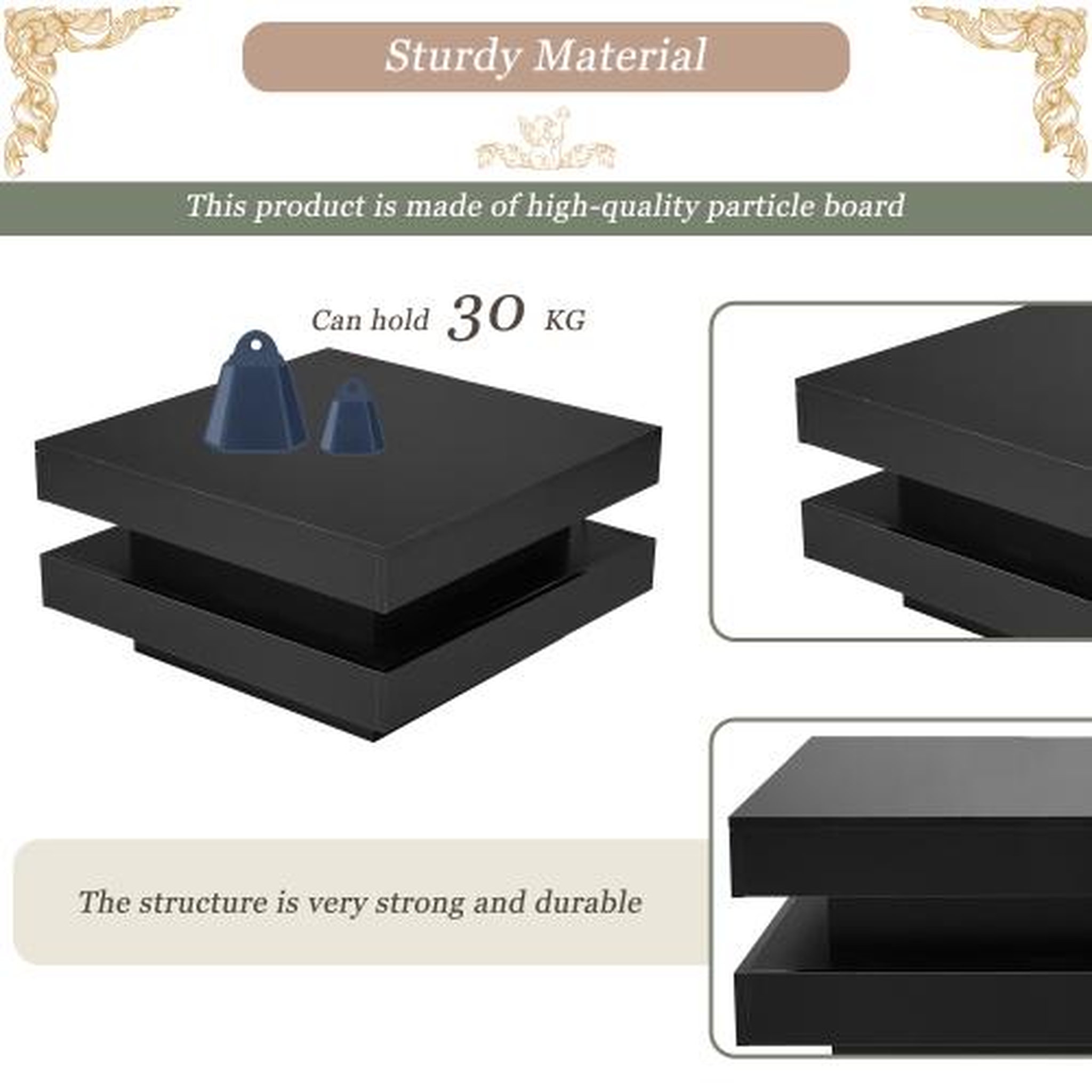 Voir la diapositive 5 : MERAX Table basse