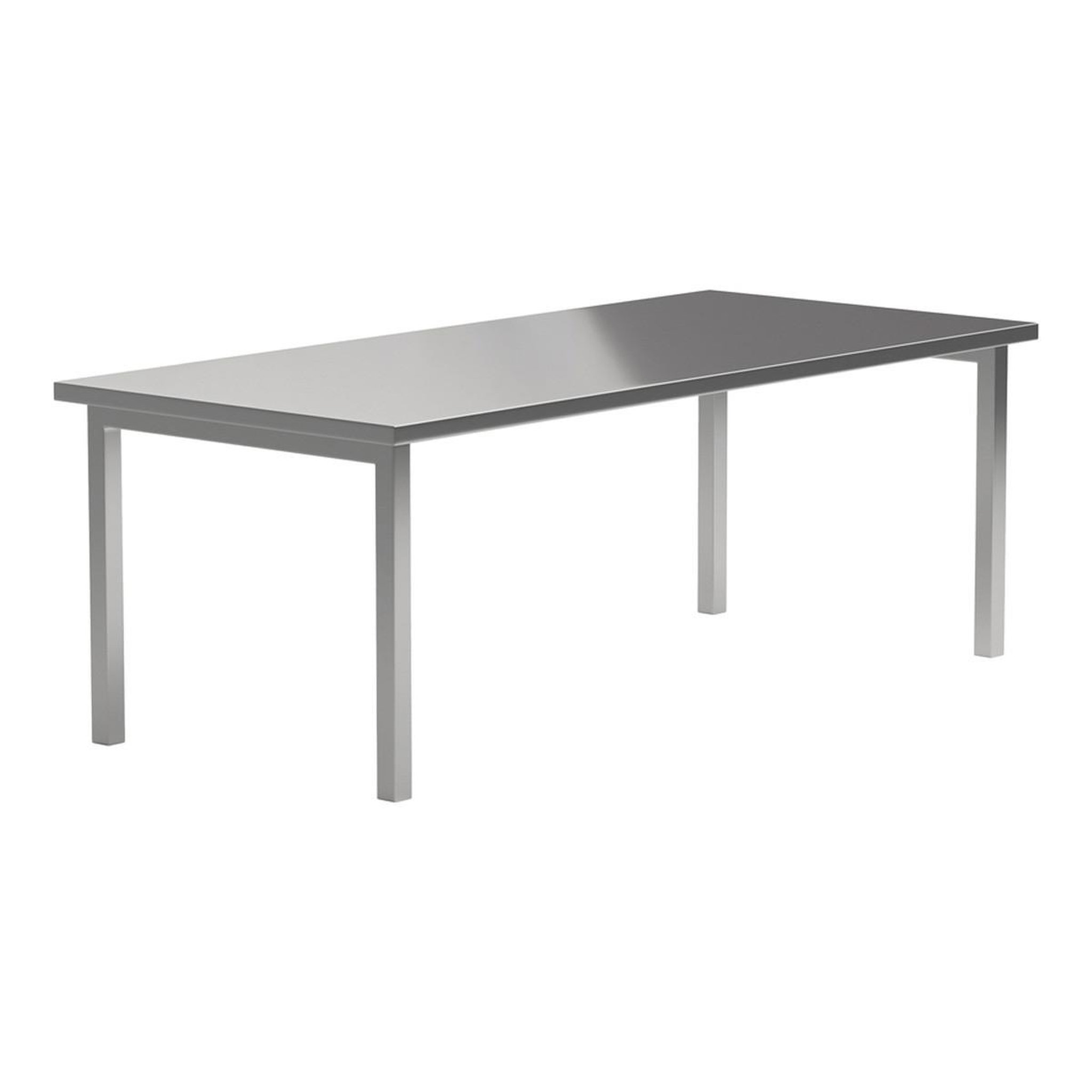 Paris Prix Table à manger en métal  cilo  210cm argent