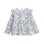 Petit Béguin Blouse enfant en popeline Céleste. Coloris disponibles : Beige