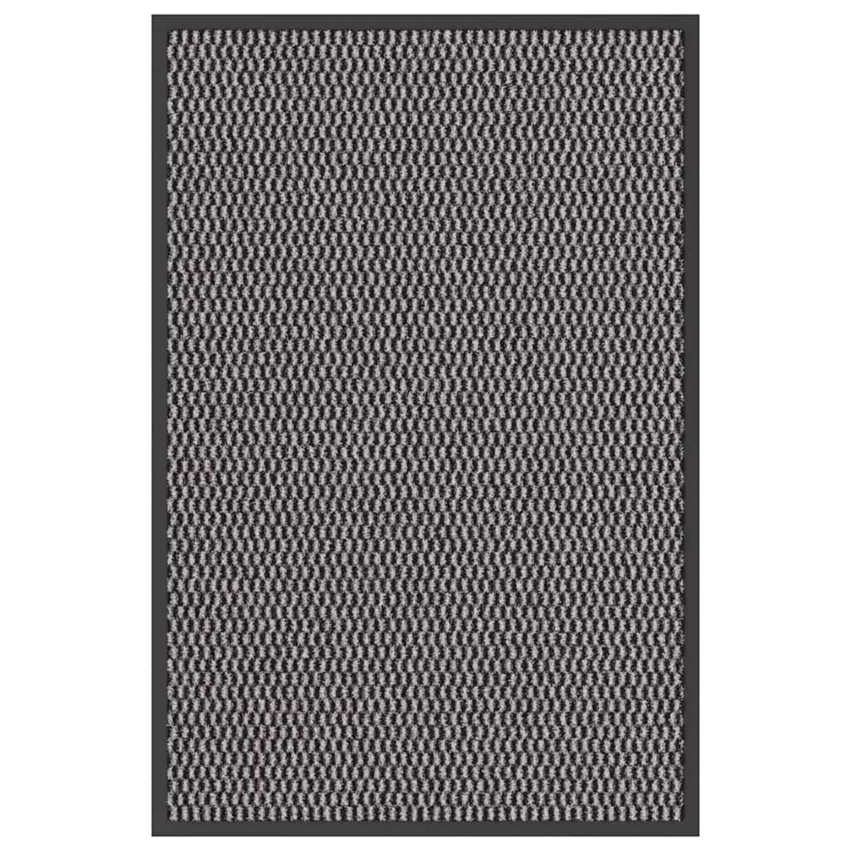 VIDAXL Paillasson anthracite 60x90 cm