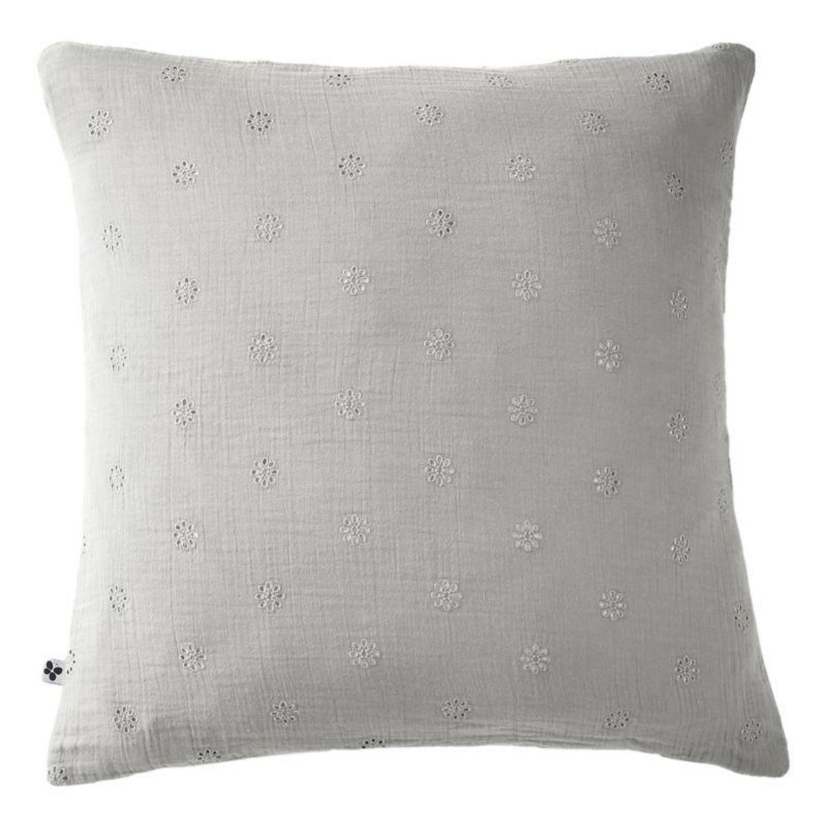 L EFFET PAPILLON Taie d'oreiller Brodée Déco  Gaïa Boho  60 x 60 cm & 50 x 70 cm  Gaze de Coton  l'Effet Papillon -  - 50 x 70 cm