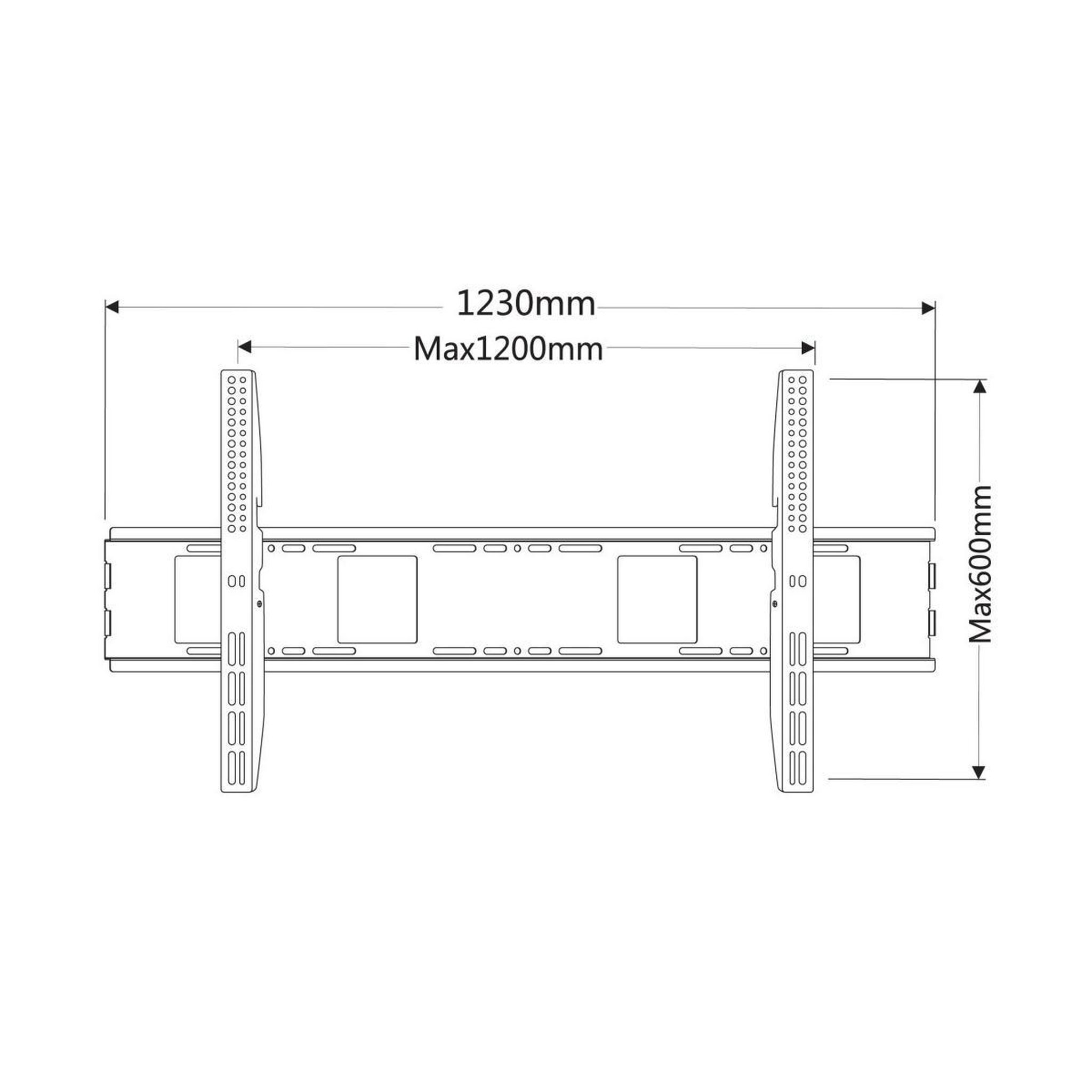 Voir la diapositive 3 : TECHLY Techly ica-plb 2230 support pour téléviseur 2,54 m (100 ) noir
