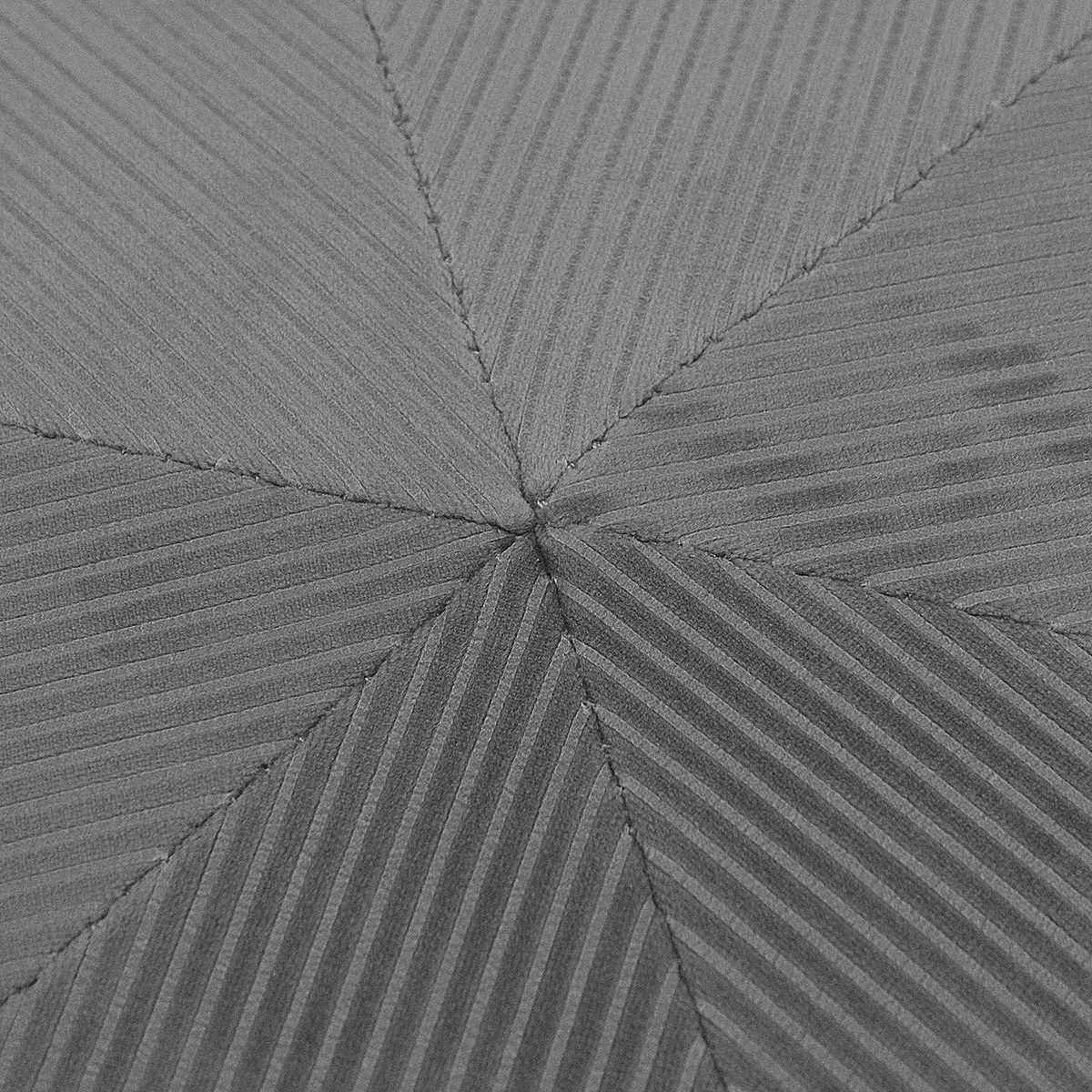 The Home Deco Factory Pouf XXL design velours Giulia