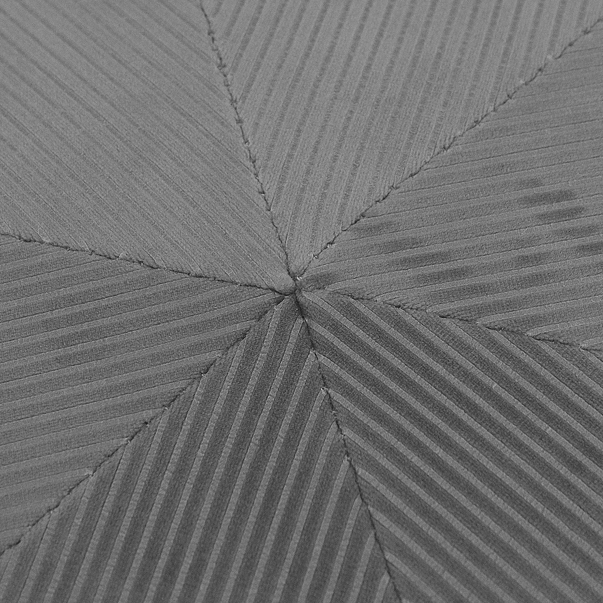 The Home Deco Factory Pouf XXL design velours Giulia