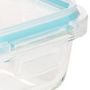Voir la diapositive 5 : FIVE Lot de 3 Boîtes de Conservation Carrées  Clipeat  0,18L Bleu