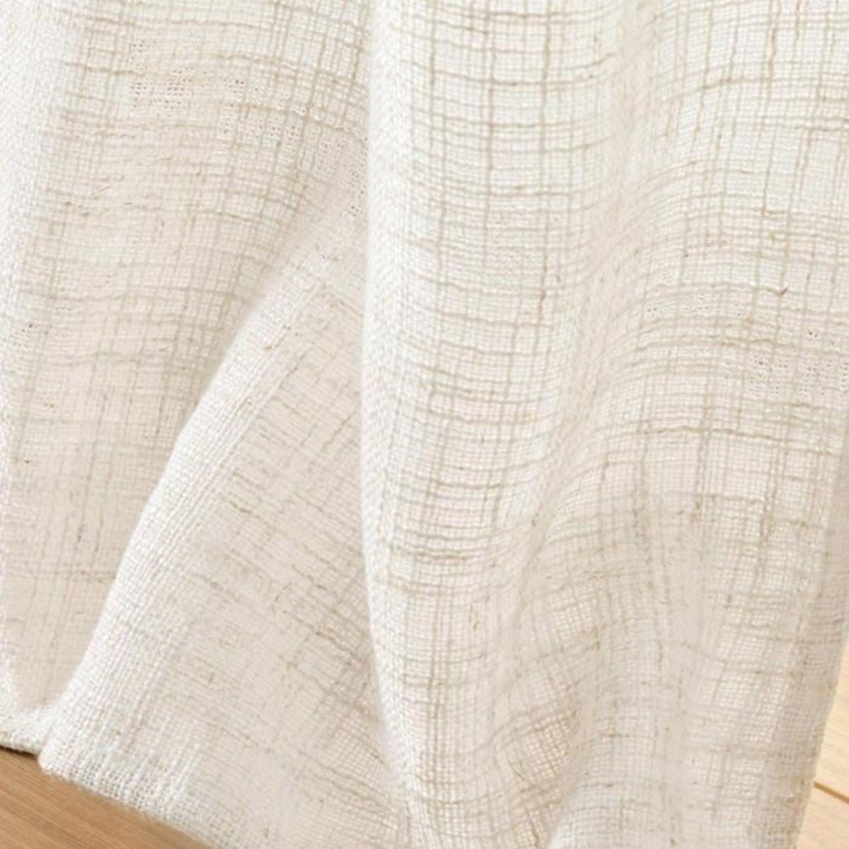 Paris Prix Rideau à Œillets Effet Lin Tissé  Igor  140x260cm Naturel