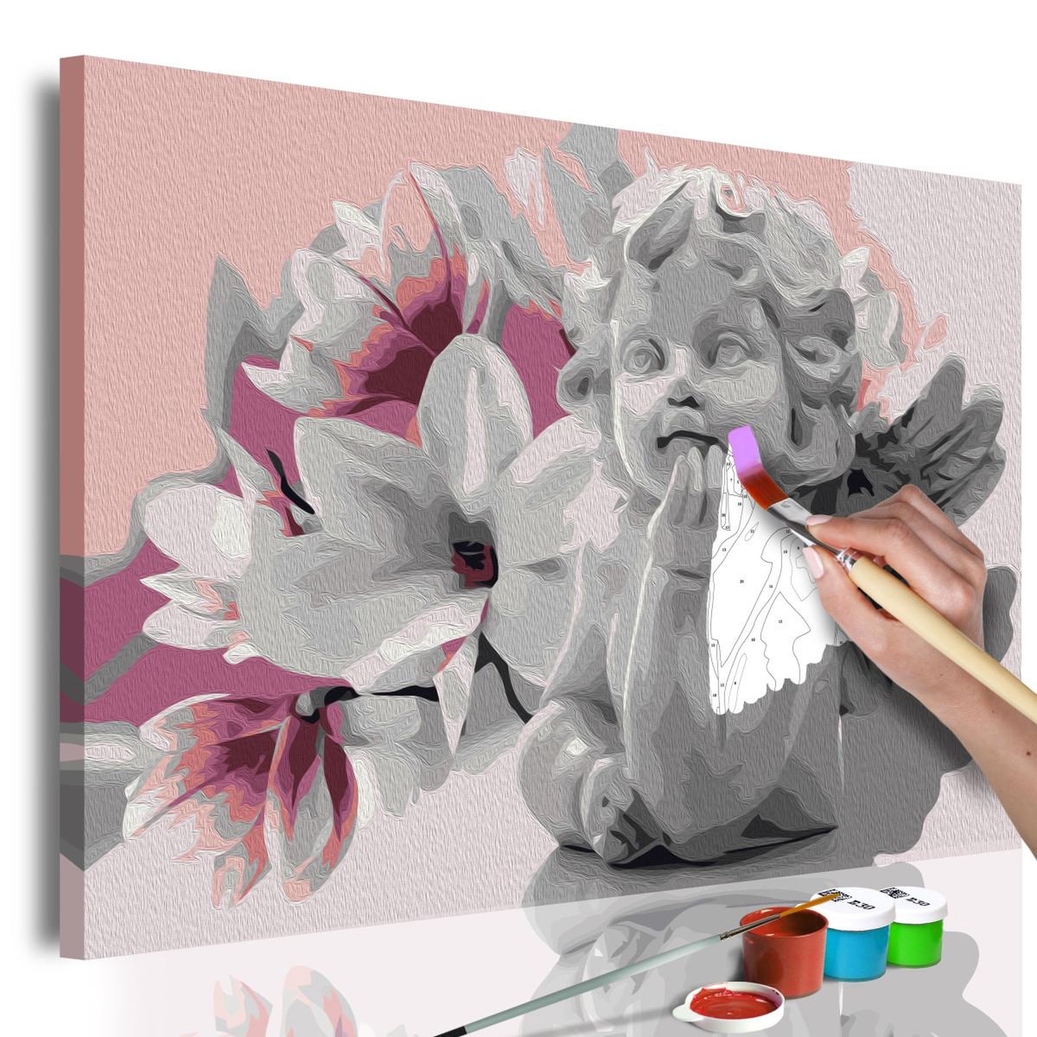Voir la diapositive 1 : Paris Prix Tableau à peindre soi-même  angel's dreams  40x60cm