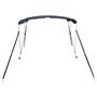 Voir la diapositive 5 : VIDAXL Toit bimini a 3 arceaux parois en maille 183x(137-152)x137 cm