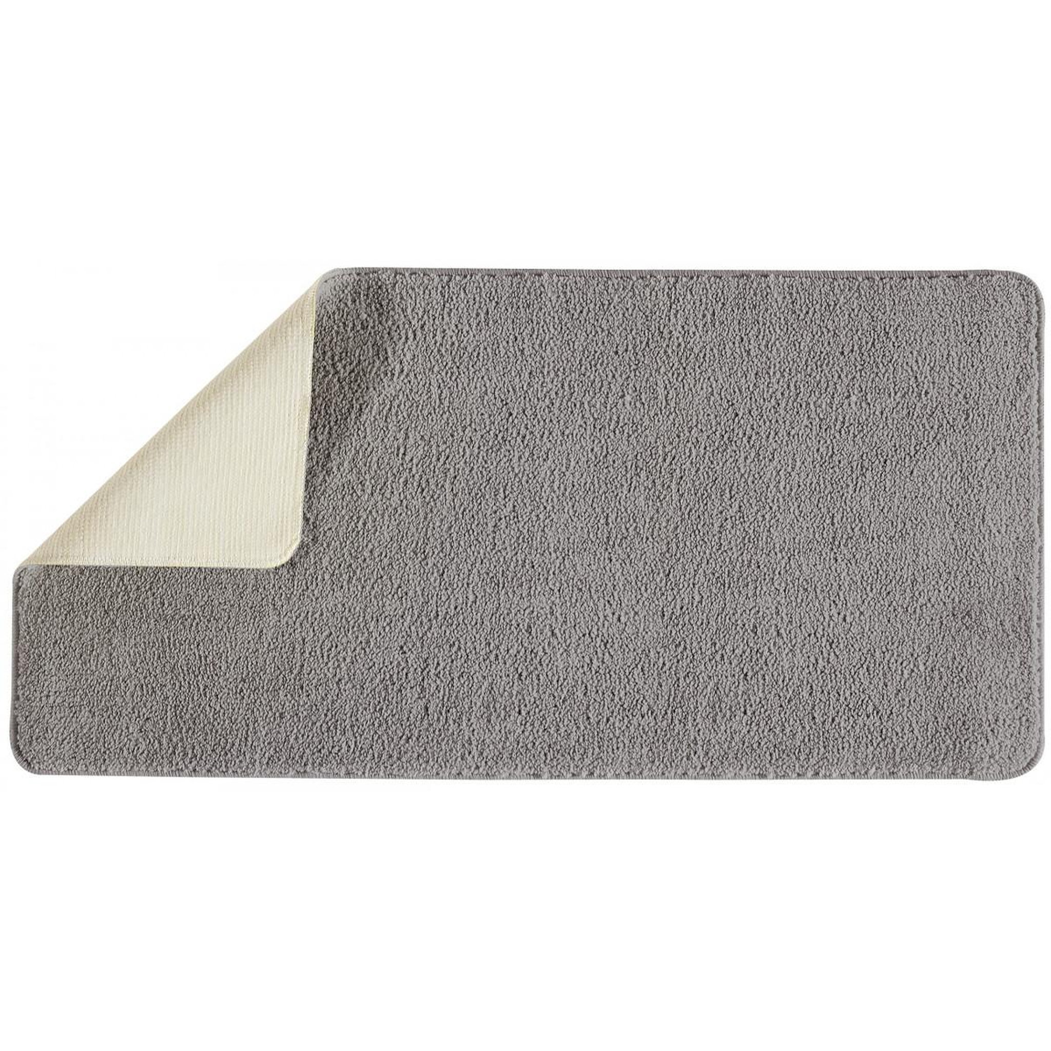 Voir la diapositive 1 : GUY LEVASSEUR Tapis de bain uni 60x120 en polyester 60x120cm