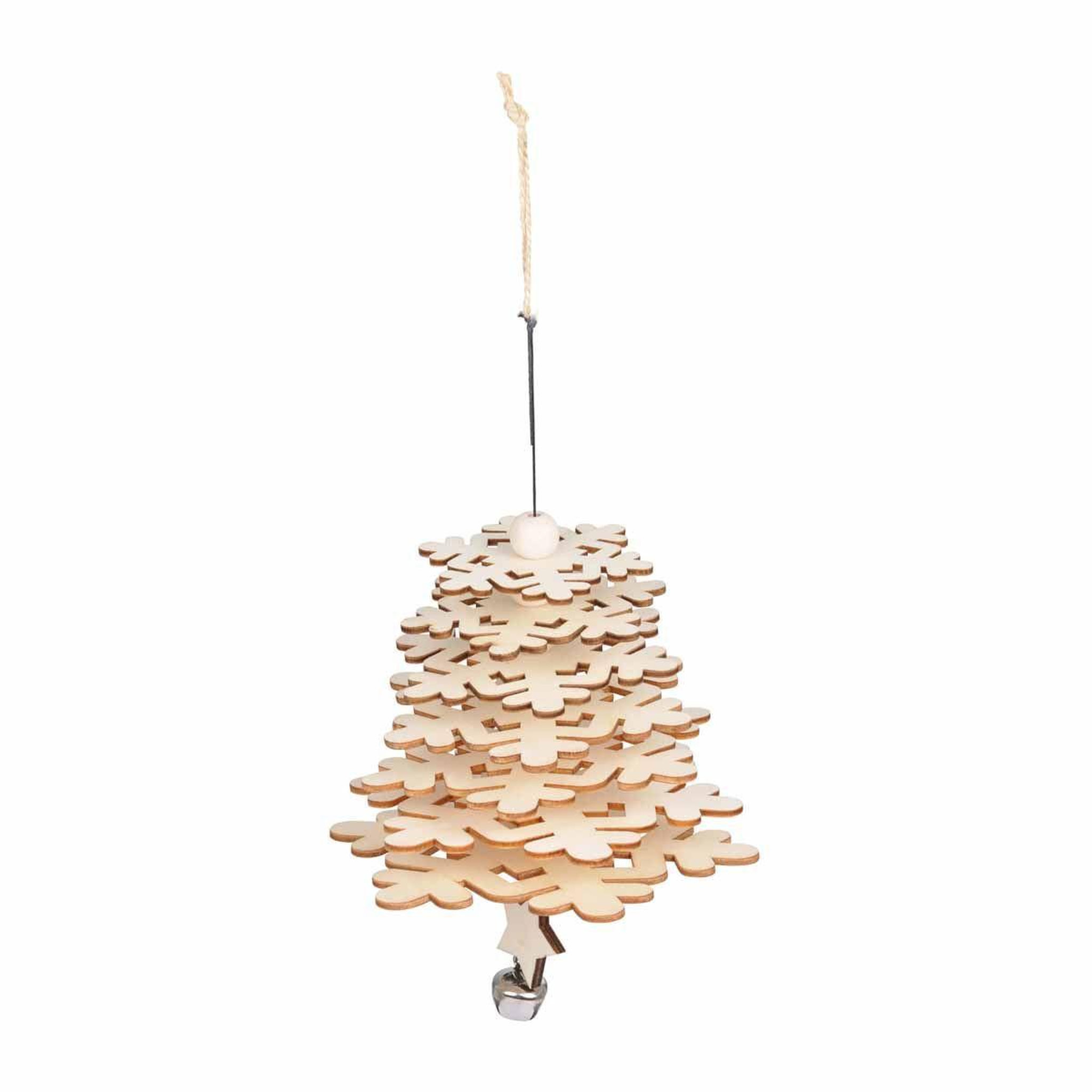 Voir la diapositive 4 : ARTDESIGN Décoration de noël  flocon à monter  naturel