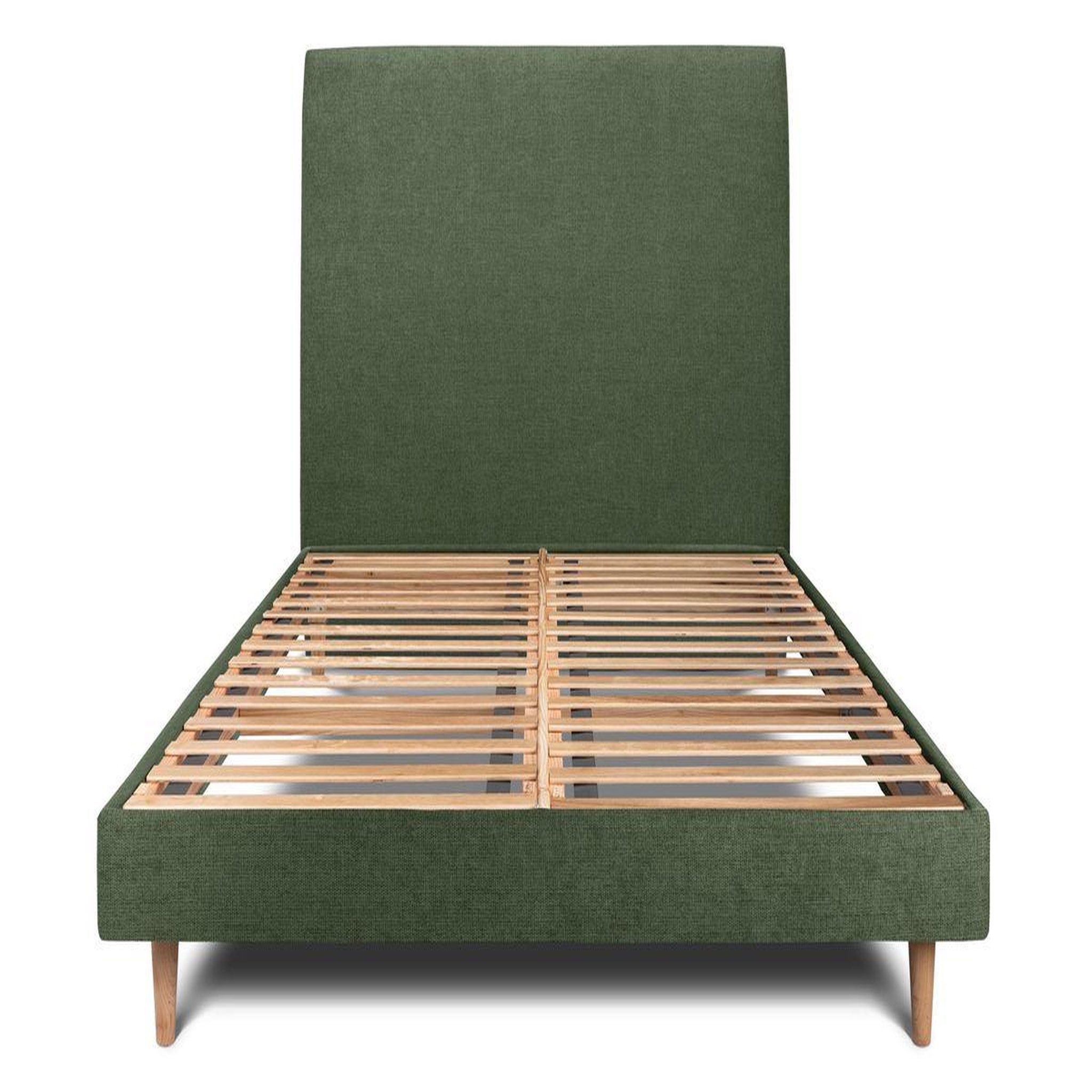 Voir la diapositive 1 : Sommeil de Plomb Lit avec tête de lit tapissier tissu et sommier kit - Hauteur totale : 29cm