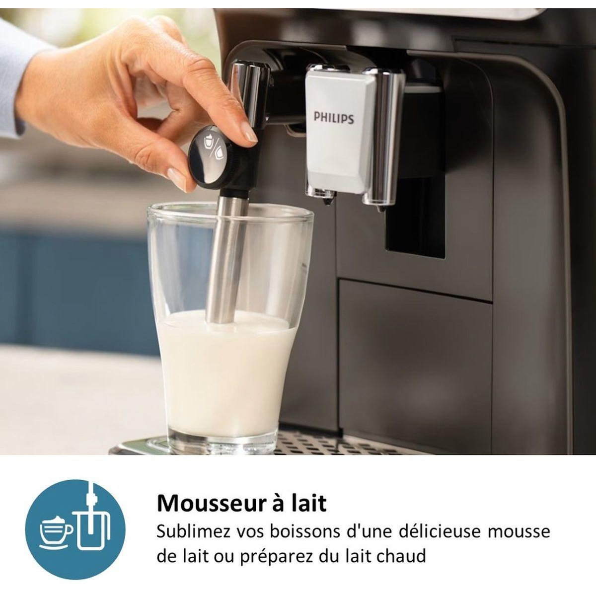 Philips Expresso Broyeur Silent Brew EP3329/70