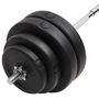Voir la diapositive 5 : VIDAXL Barre d'halteres avec plaques 60 kg