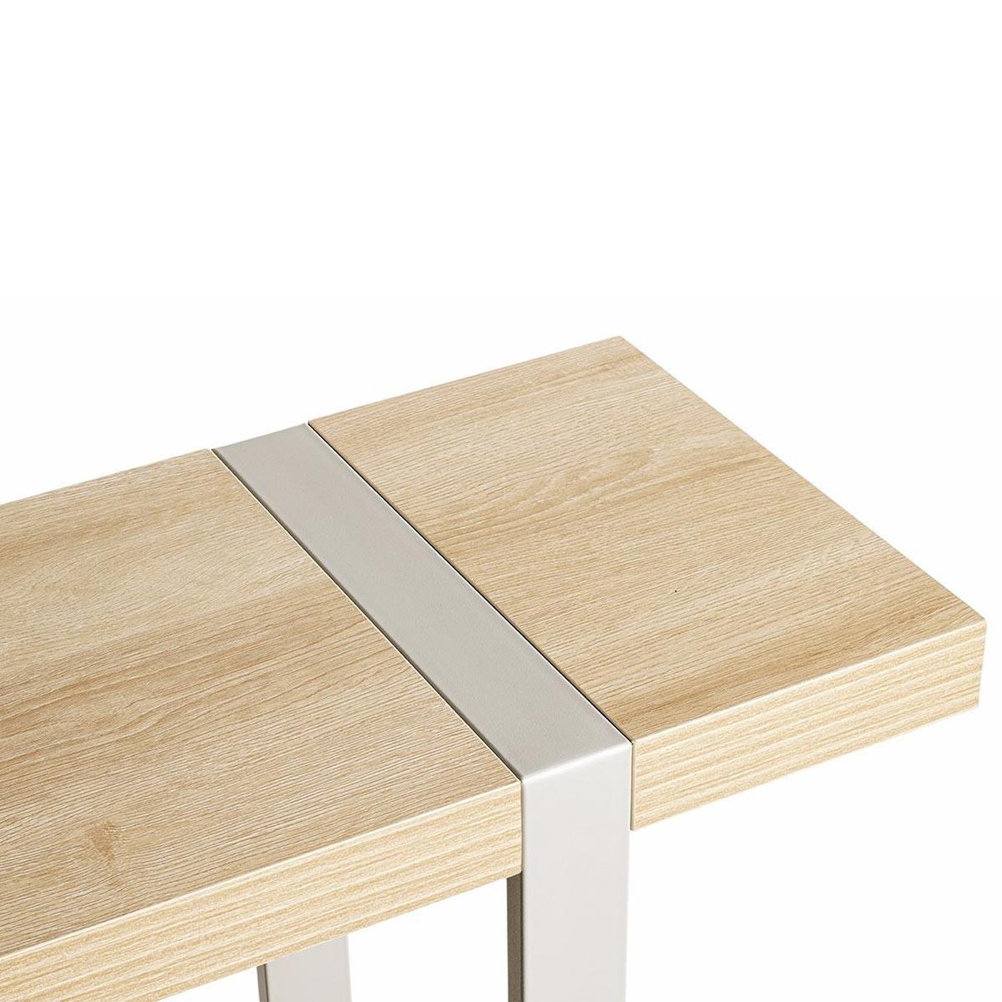 Voir la diapositive 3 : Paris Prix Console design  evy  120cm naturel & gris