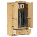 VIDAXL Garde-robe  101x52x170 cm bois de pin massif