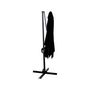 Voir la diapositive 3 : Habitat et Jardin Parasol jardin déporté - 2.5 x 2.5 m - Noir