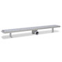 Voir la diapositive 4 : VIDAXL Drain de douche lineaire 930x140 mm acier inoxydable