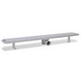 Voir la diapositive 4 : VIDAXL Drain de douche lineaire 930x140 mm acier inoxydable