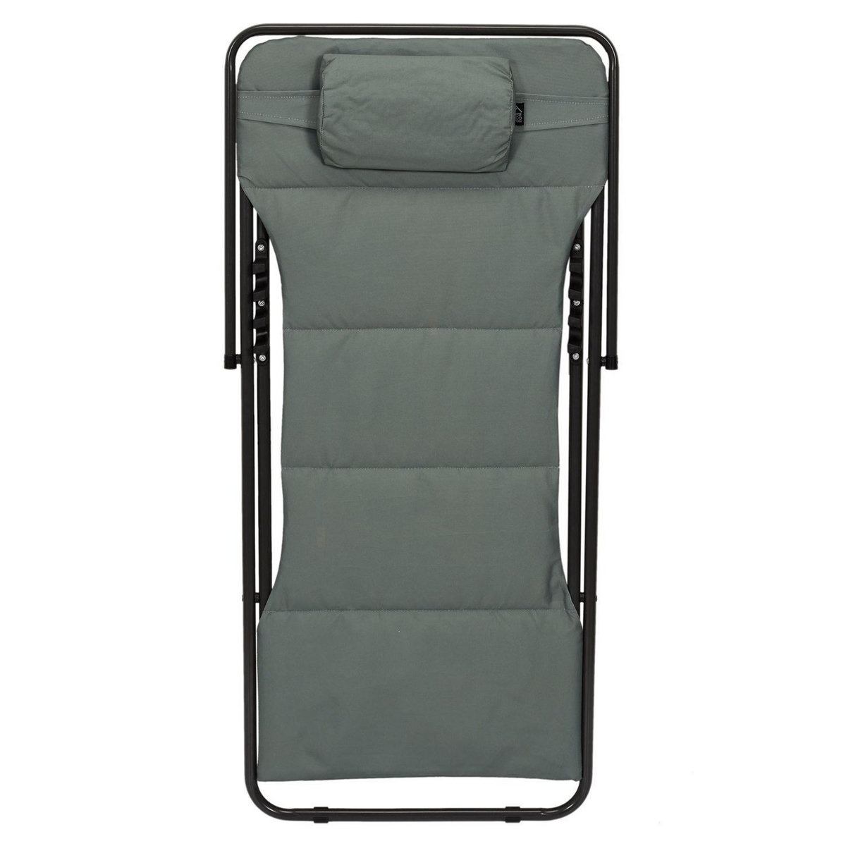 The Home Deco Factory Transat pliant avec repose tête - Vert kaki