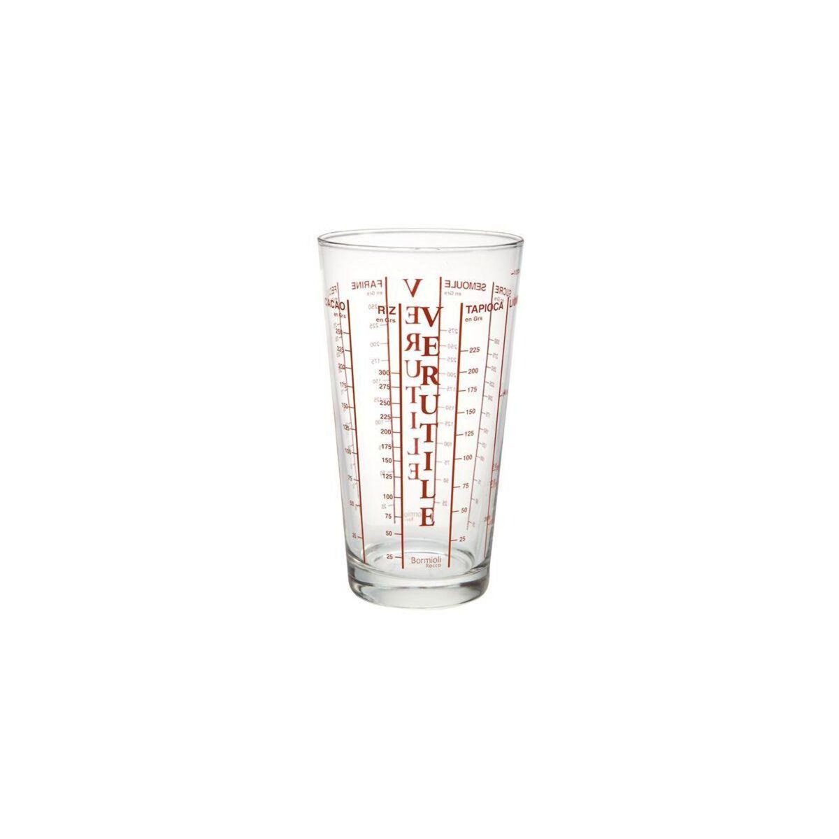 Bormioli rocco Verre doseur verre mesureur 58 cl Verutile