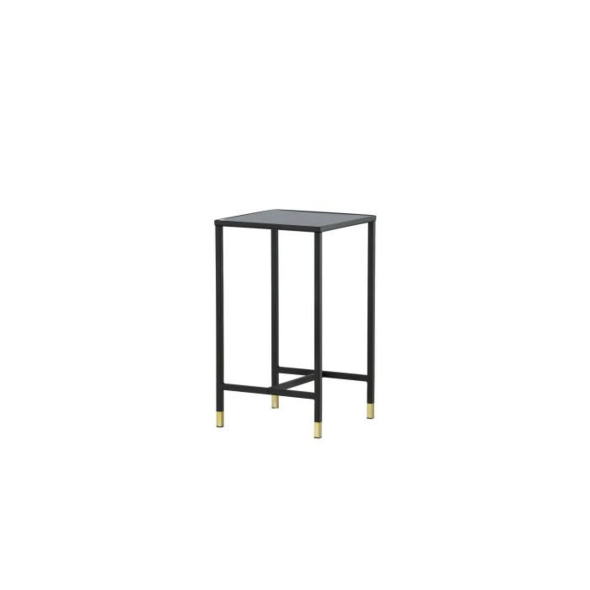 Paris Prix Table d'Appoint Design  Dipp  70cm Noir